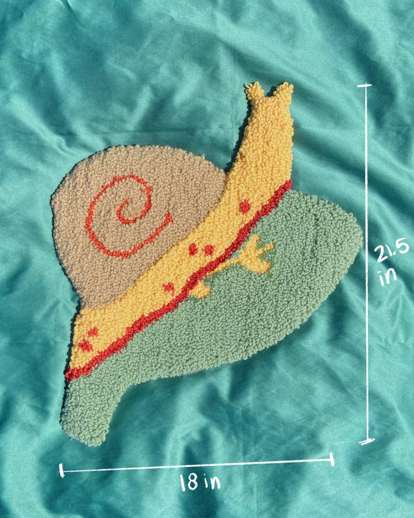 snail rug