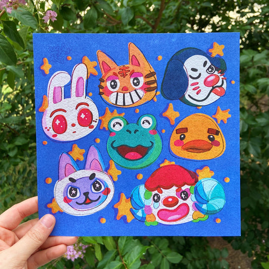 villagers print