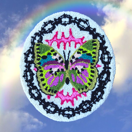 butterfly rug