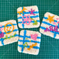 scribble mug rugs